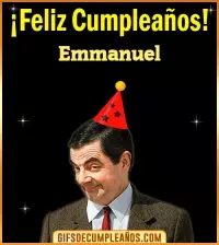 GIF Feliz Cumpleaños Meme Emmanuel